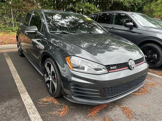 VOLKSWAGEN GOLF GTI 2017 3VW5T7AU0HM055545 image